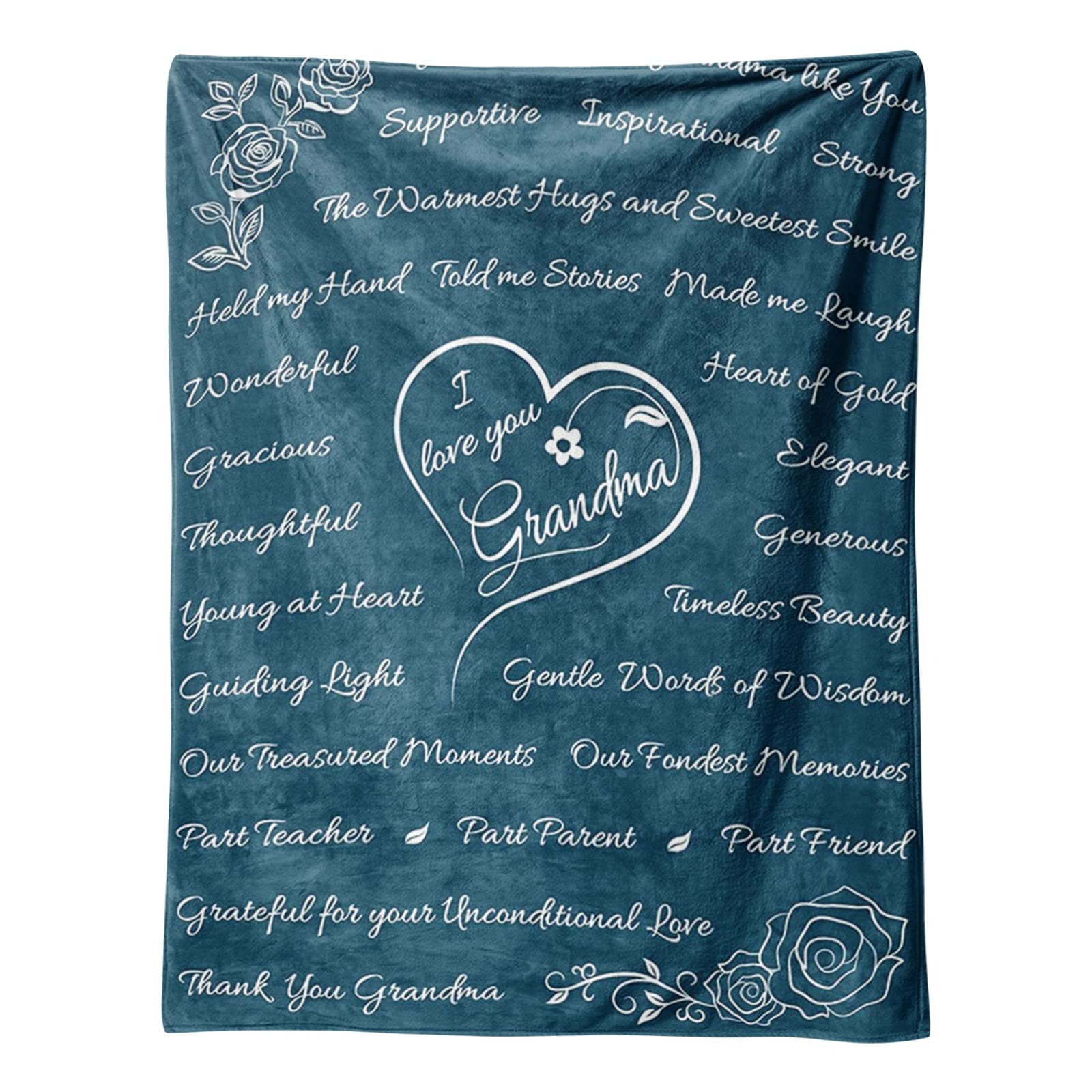 Coperta Flanella Super Morbida Newcospay - Motivo Foglie, Leggera Per Tutte Le Stagioni, Queen 90x90 Cm Blu Navy - Foto 8