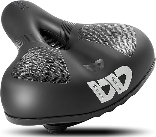 West Biking Comfort Gel Bike Seat B08SLPWMNT
