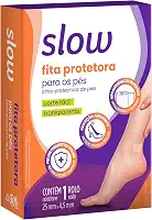 Fita Microporosa Protetora para os Pés, Rolo com 25mm x 4, 5m, Cor Transparente, Linha Slow, Lanossi