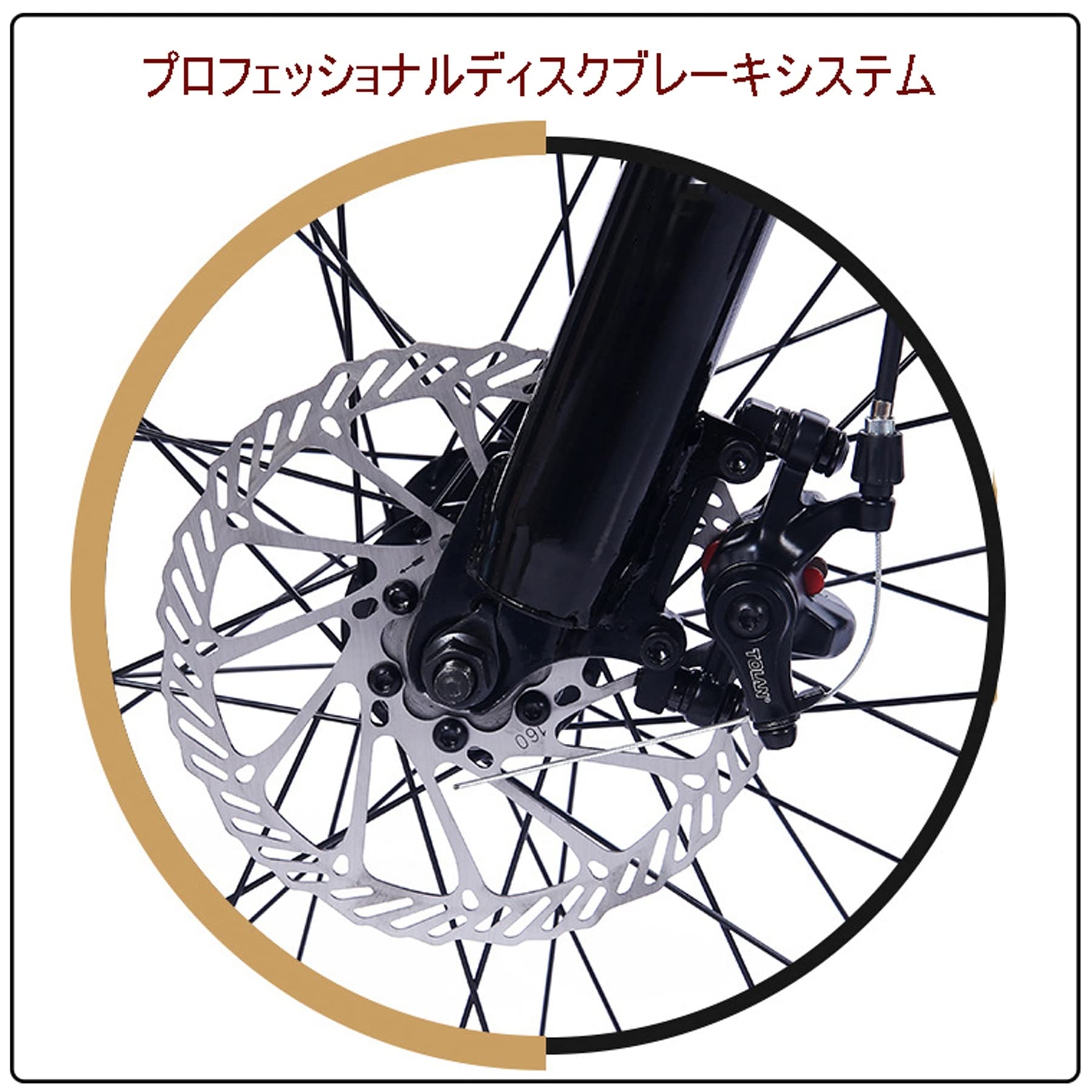 Amazon | 若者向けのファットタイヤマウンテンバイク20インチビーチ