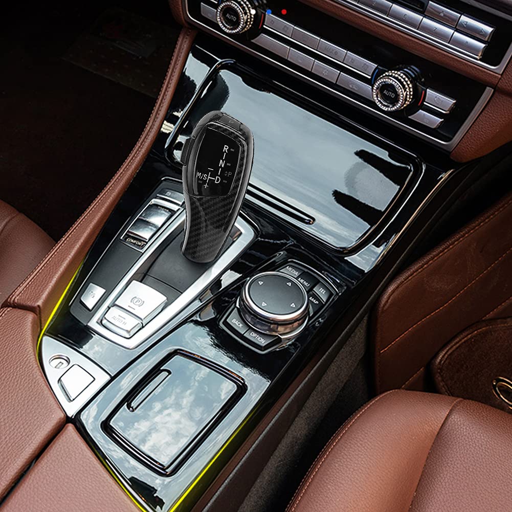 Buy LED Gear Shift Knob, Qiilu LHD Automatic Knob Gear Shifter Lever