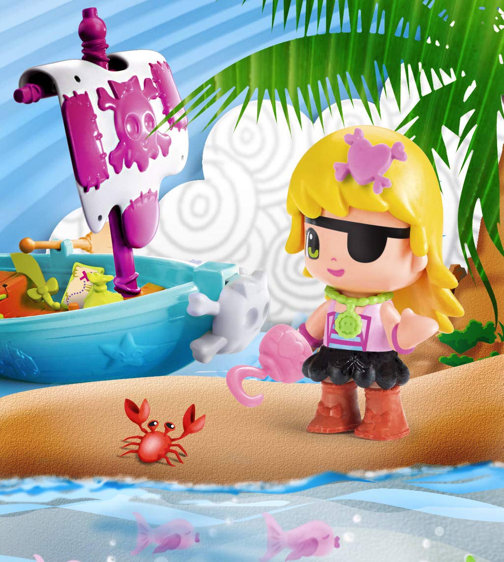 Pinypon - Terrific Van, Il Tetto Del Van Si Trasforma In Una Barca Con Scivolo Accessori Che Si Illuminano Al Buio Include Personaggio Mummia 4 Anni Famosa    1 Coupon