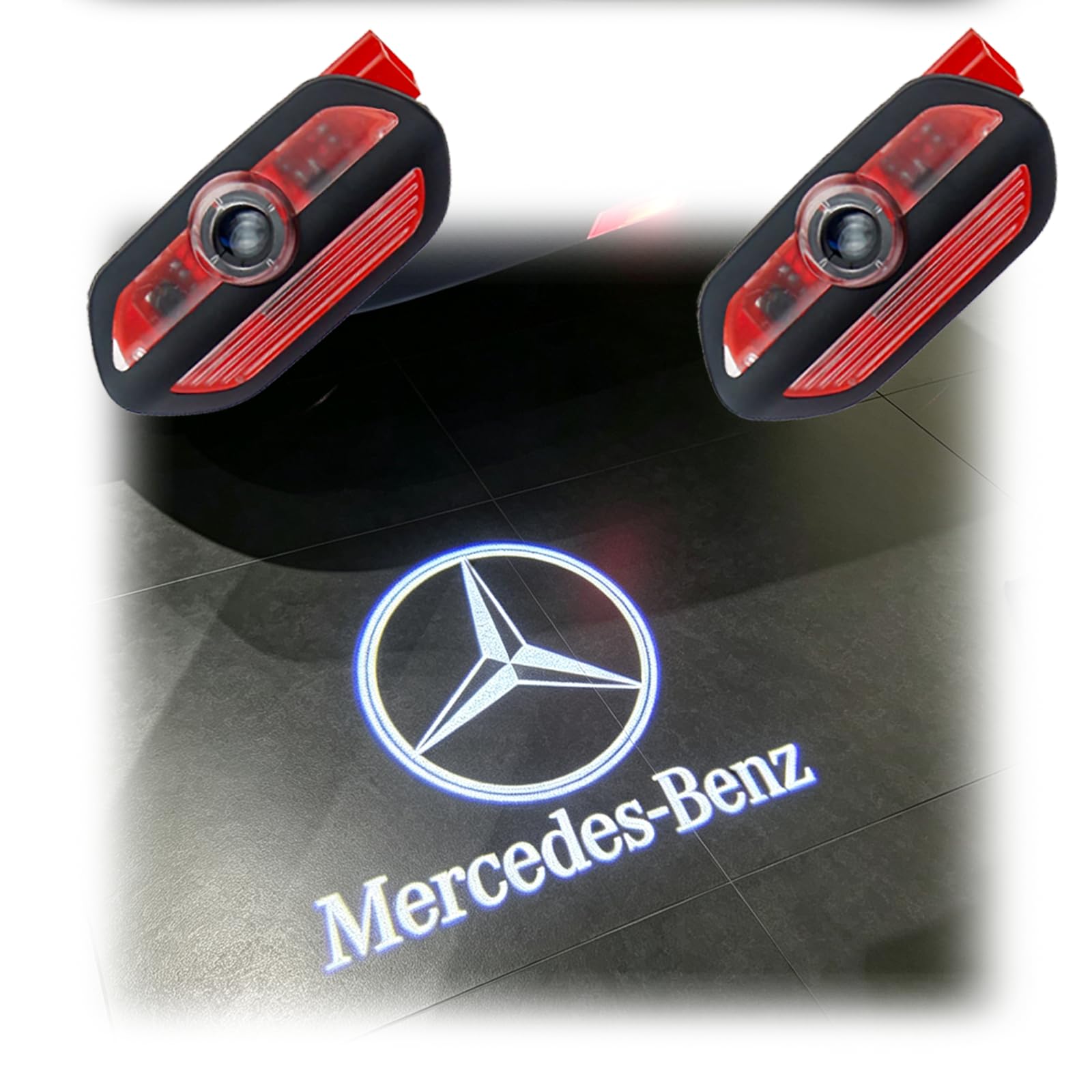 Amazon.com: 2pcs Never Fade HD Door Light Logo Projector Puddle