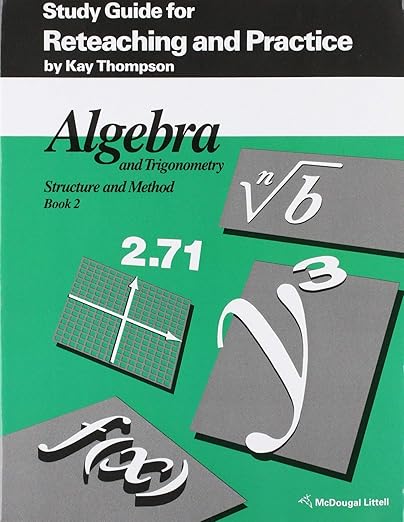 Algebra and Trigonometry by Kay Thompson - Book Cover and Summary