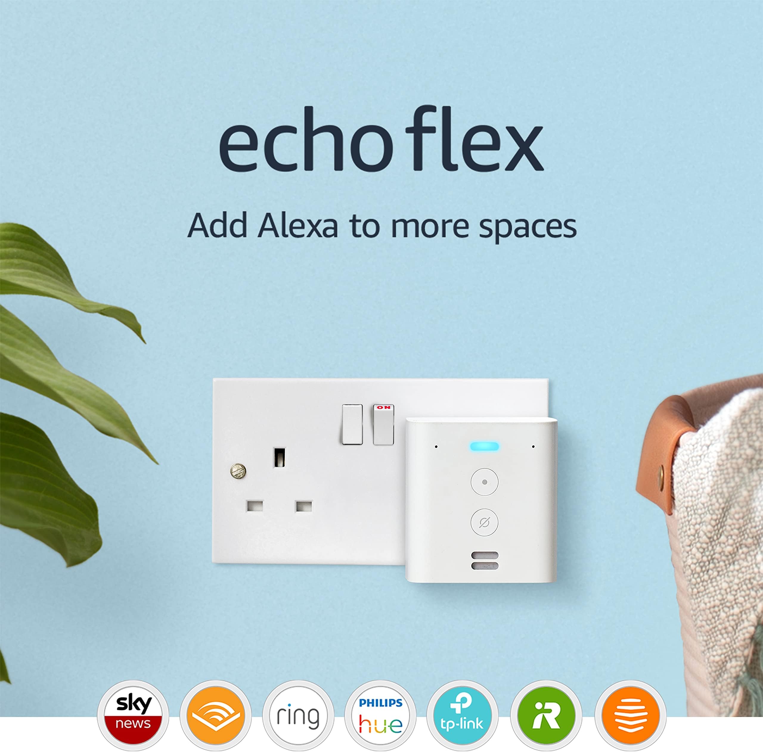 Echo Flex – Voice control smart home devices with Alexa