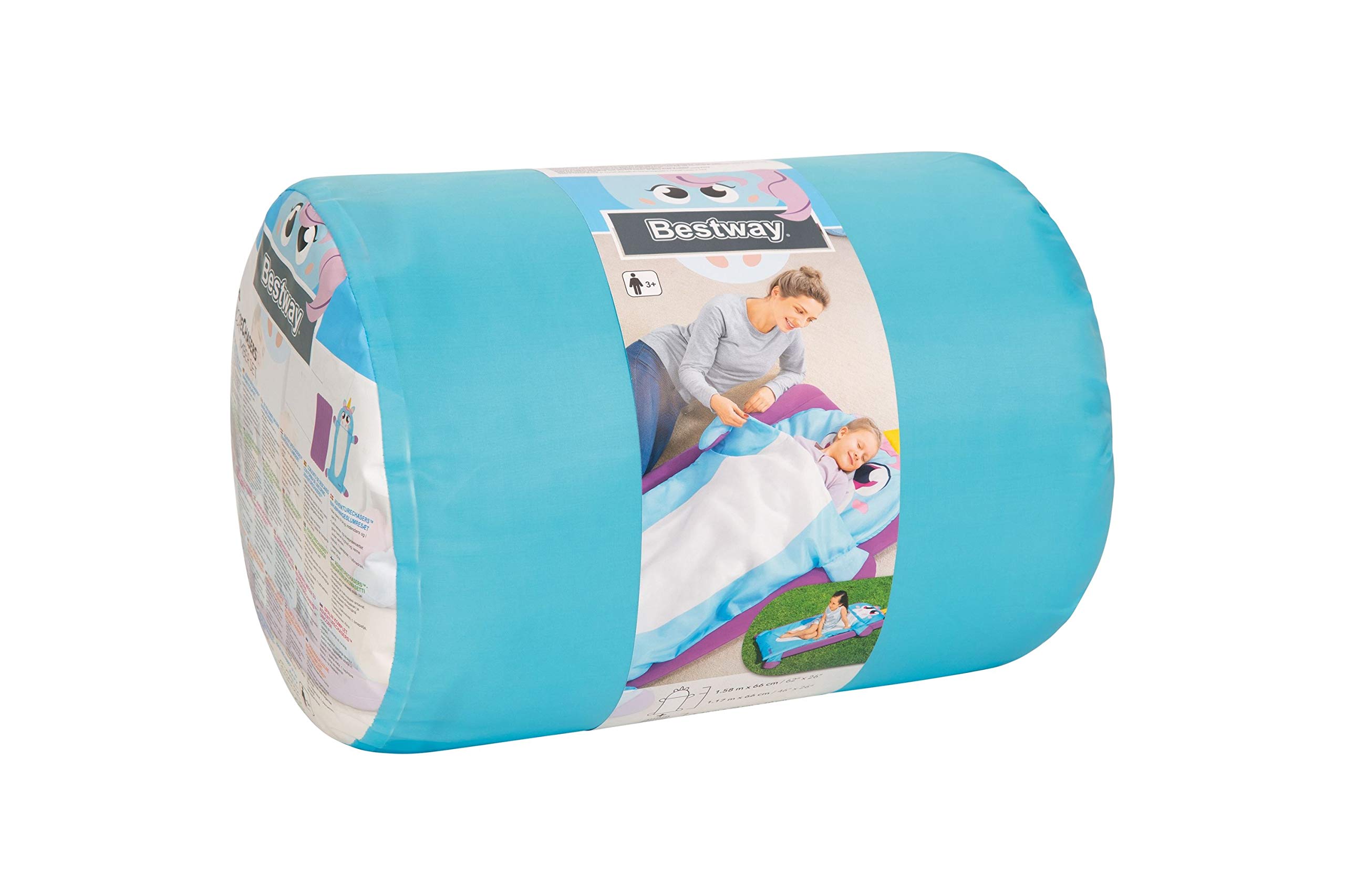 Bestway Adventurchasers™ - Set de Dormir para niños, diseño de Unicornio, 158 x 66 cm