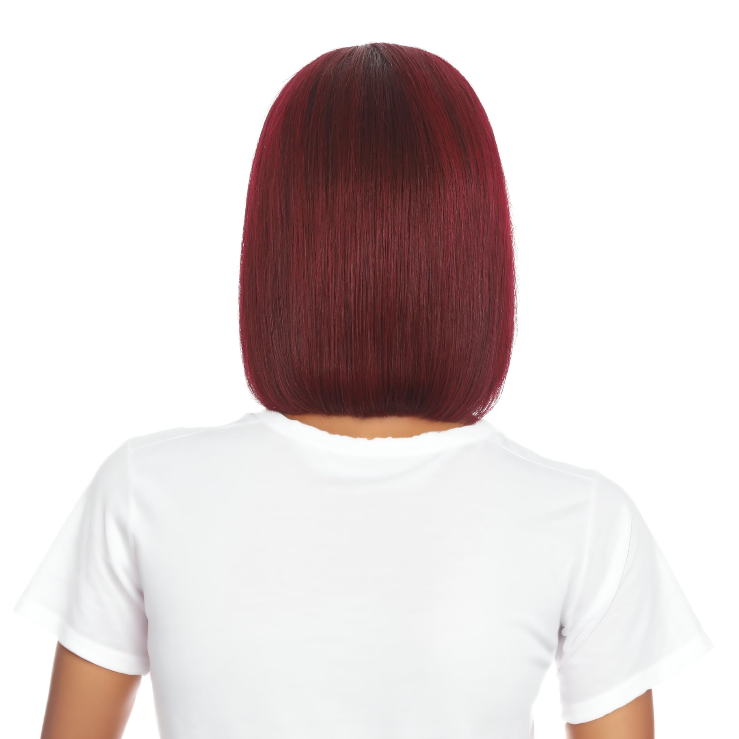 100% Human hair wig 10 inch Luxurious 100% Raw Human Hair Wig: 13x4 HD Lace... From  main image 3