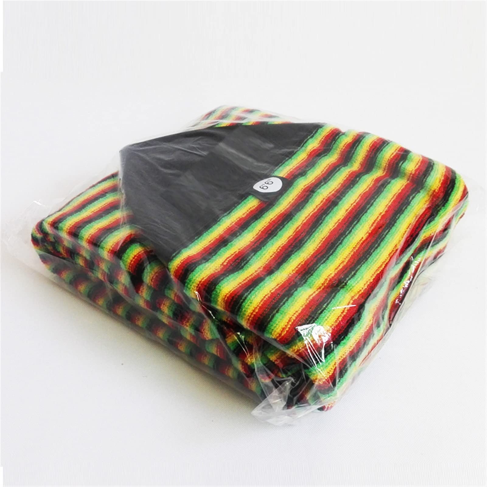 6.6ft Rainbow Surfboard Sock Knitted Stretch Board Cover Bodyboard Protective Storage Bag Waterproof Bag ( Color : Rainbow )