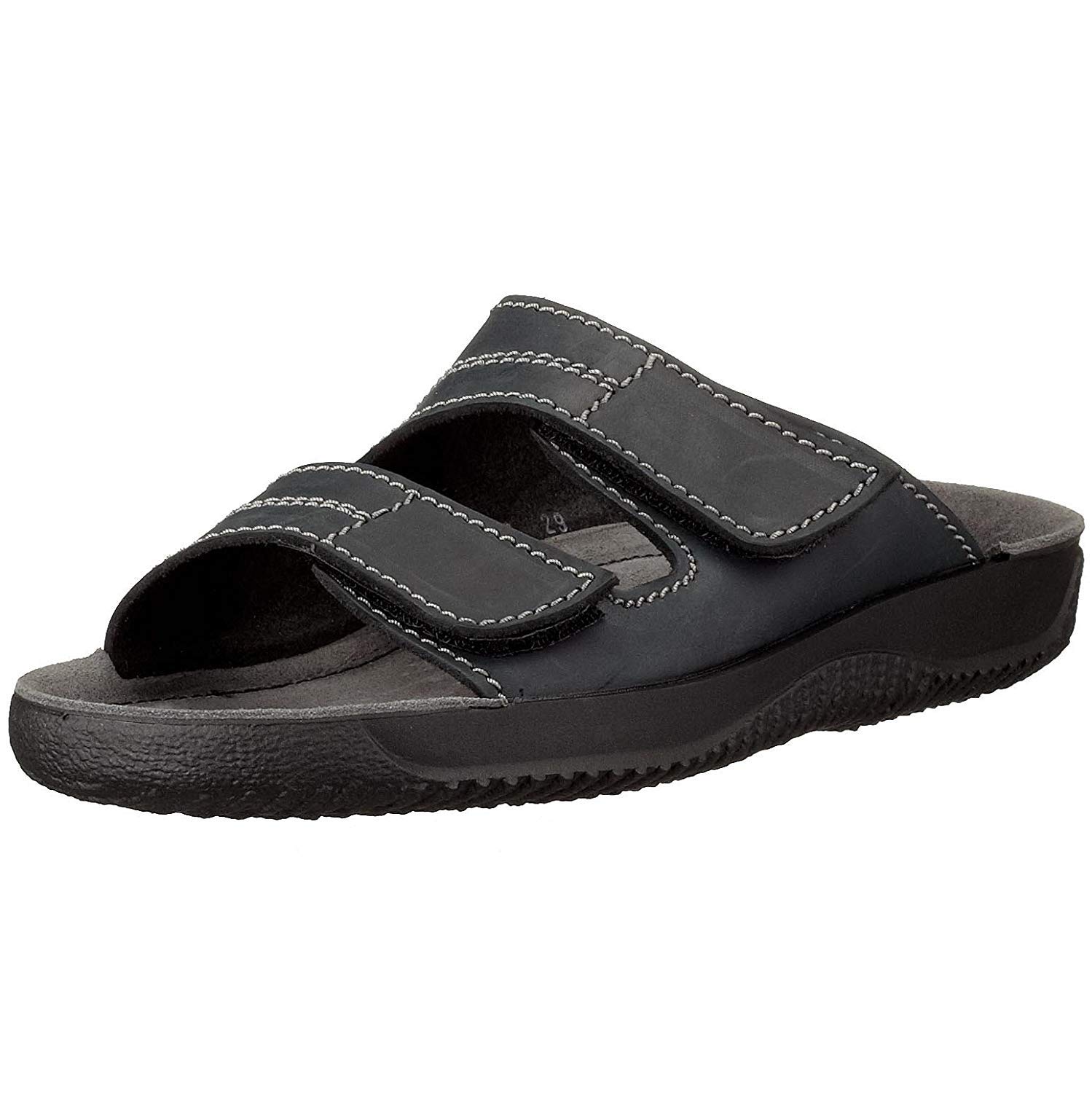 Rohde Mens Soltau-H Clogs and Mules Black Schwarz (Schwarz 90) Size: 6