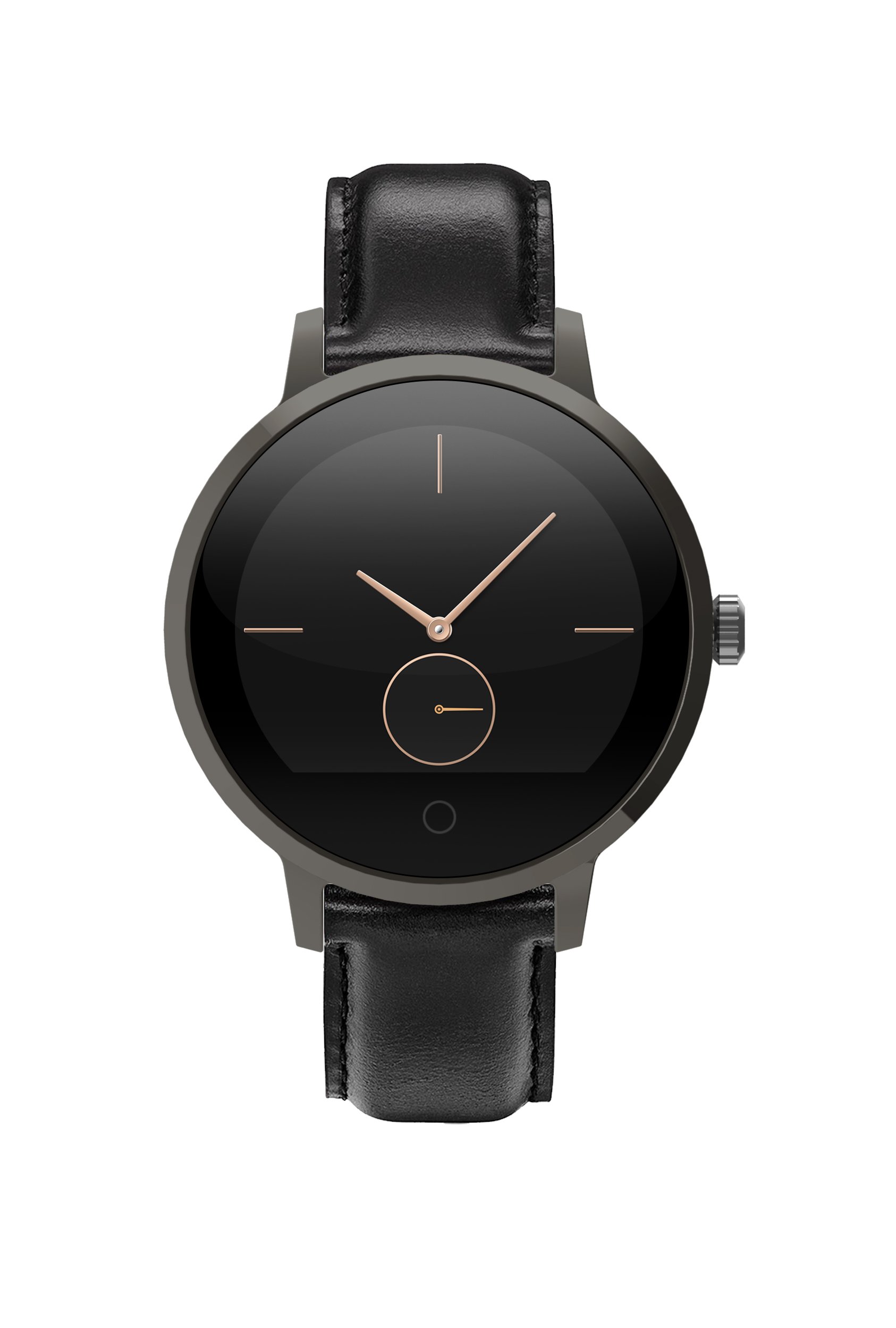 Elements Titanium Watch Smartwatch, czarny, XL, Nowoczesny