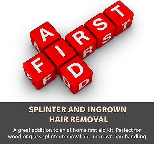 Miniatura 7 de Tweezees pinzas de acero inoxidable de precisión pinza profesional punta inclinada y para espinasPinza de punta extra fina para remover vellosMejor