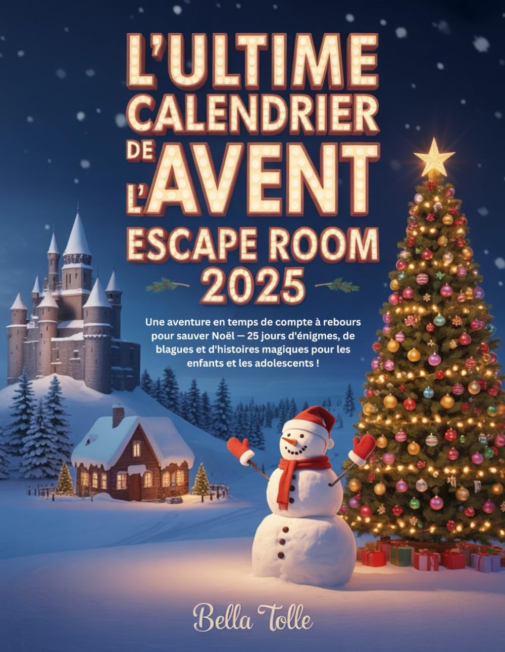 L'ULTIME CALENDRIER DE L'AVENT ESCAPE ROOM 2025: Une aventure en temps de compte à rebours pour sauver Noël — 25 jours d'énigmes, de blagues et ... pour les enfants et les adolescents !