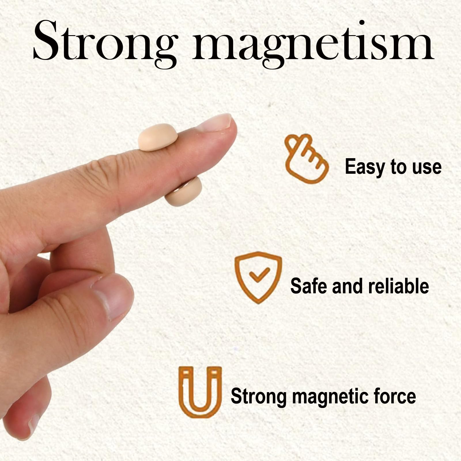 Spille Magnetiche Per Hijab - Set 8 Pezzi Colorati | Senza Aghi Per Sciarpe E Abiti - Foto 6