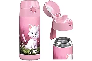 Jarlson® Mali Children's School Bottle: A Thermal Stainless Steel Sip of Quality...