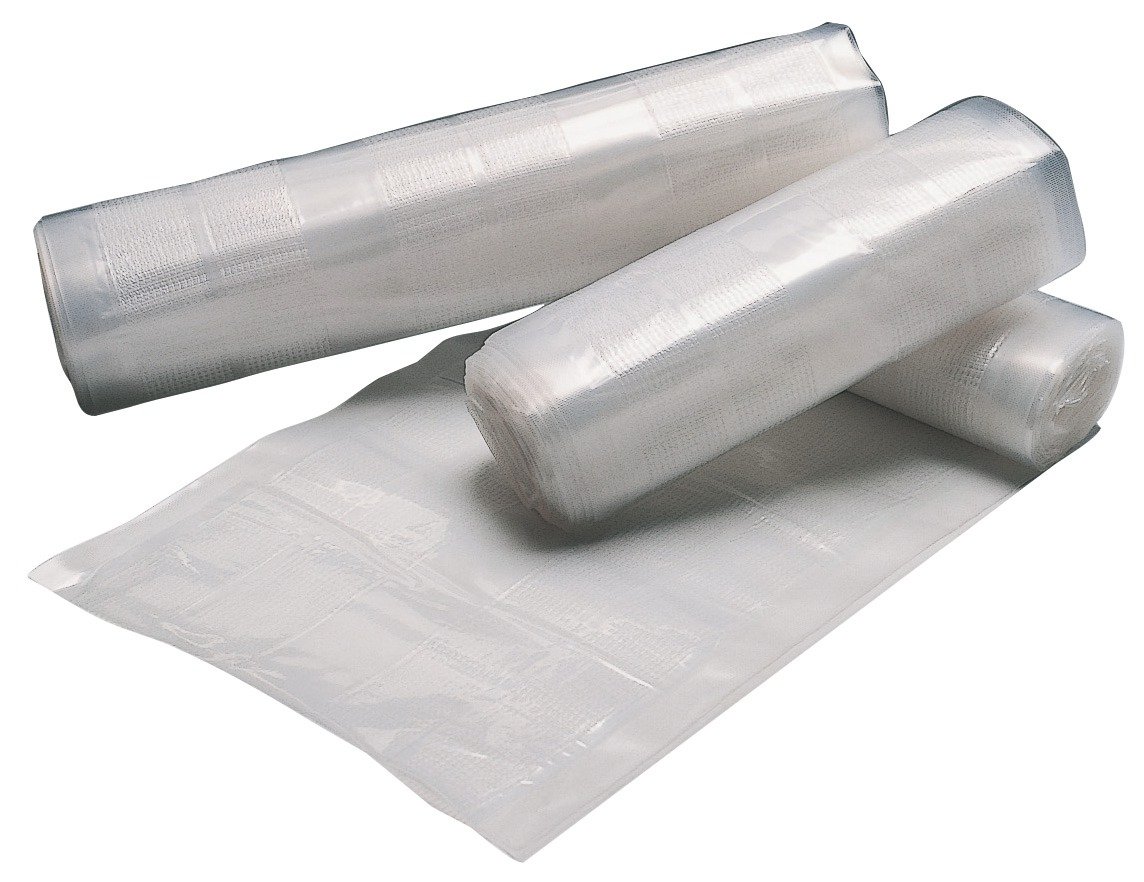Rouleaux pour mise sous vide REBER (2 pièces, 6 m x 30 cm, Réf.6725N) pour conserver vos aliments