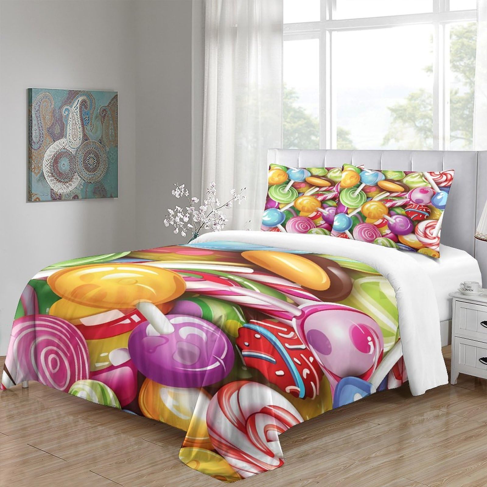 Navegación con mapa de brújula Funda de Edredón Juego de 3 Piezas Suave Diseño 3D Cierre de incluye Fundas de Almohada Diseño de guías de viaje Funda Edredon for Ancianos Super king（260x220cm）