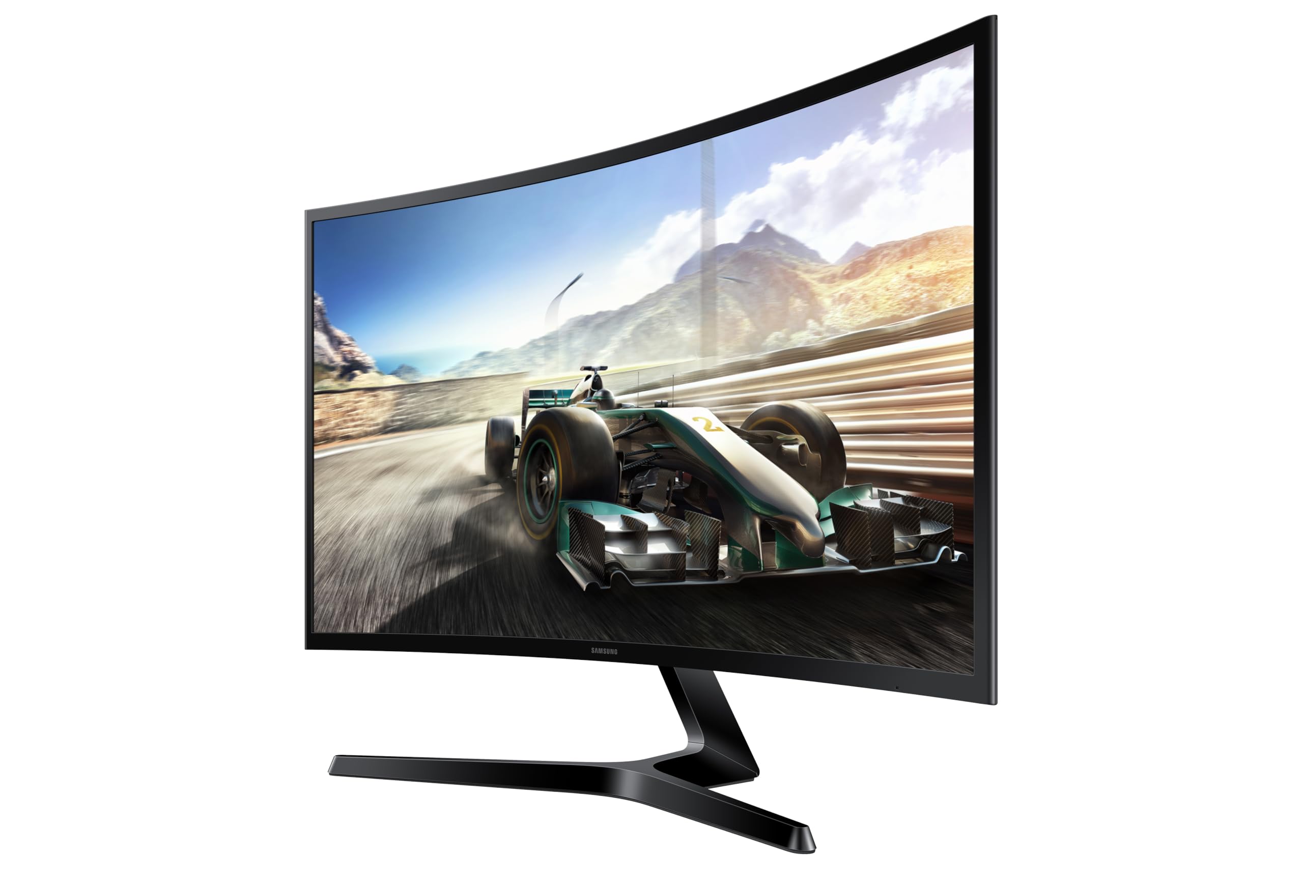 Samsung 27" (68.5cm) 100Hz Curved Monitor|1800R Curved Screen|100Hz|4ms|SRGB 95%|Ports-HDMI,D-Sub,Headphone|Game Mode|EyeSaver Mode|16.7M Color Support|Flicker Free|Off Timer Plus|LS27D368GAWXXL|Black — Amazon image 7