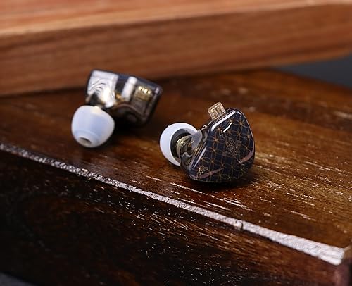 Miniatura 7 de Linsoul TANGZU Wan'er S.G HiFi - Auriculares intrauditivos de diafragma de PET de 0.394 in con forma ergonómica, cable trenzado OFC desmontable de 2