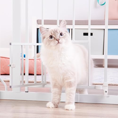 Miniatura 7 de Carlson Puerta para mascota extra ancha, con puertas pequeñas para mascota