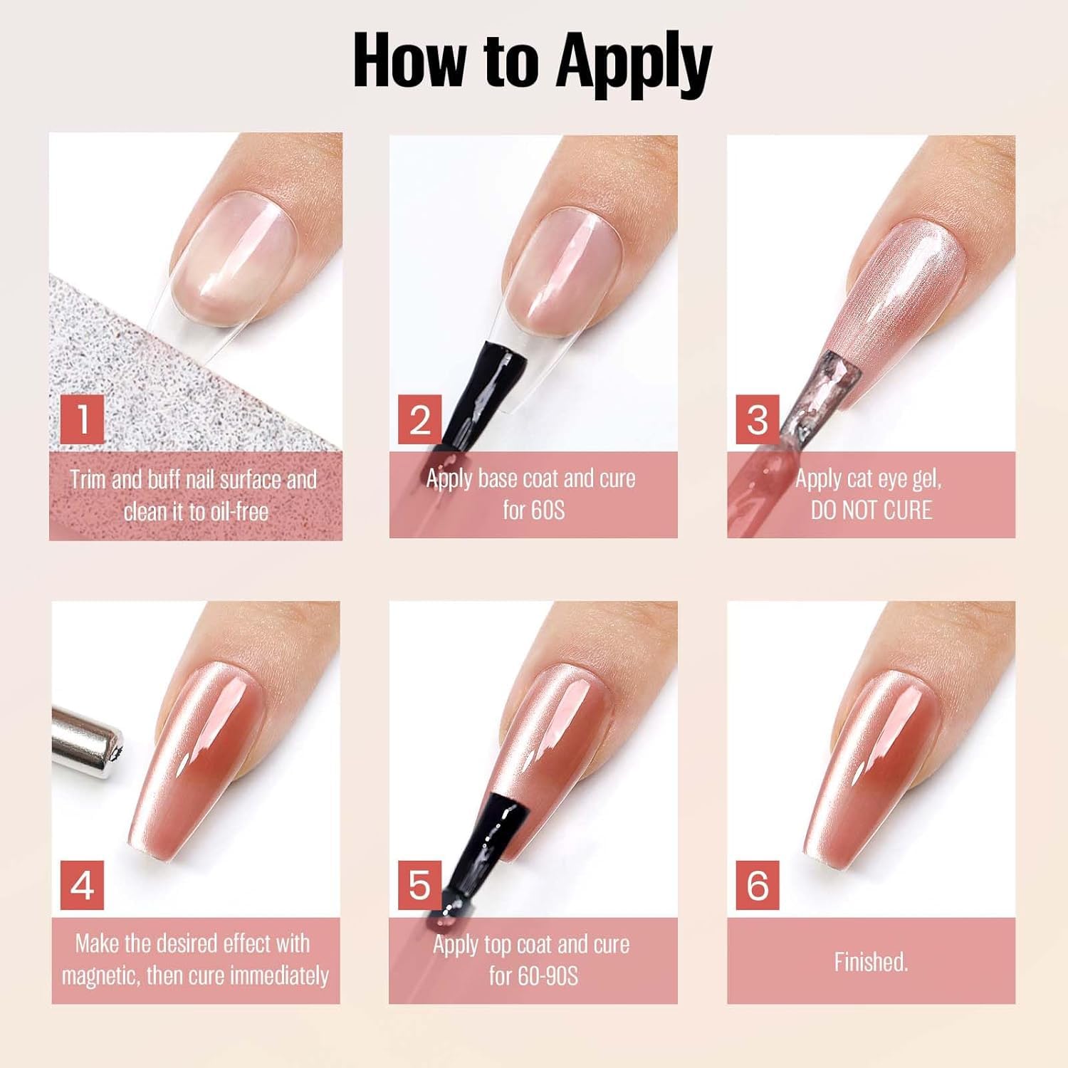 Senvenski Gelée Vitrail Cat Eye Vernis Semi Permanent, 15ml Oeil de Chat Magnétique Gel 3D Holographique Brillant Translucide Couleur Vernis Gel pour French Manucure (Gelée La sirène, MY1-026)