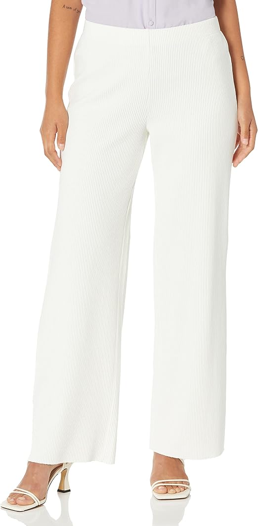 Vince Women's Wide Leg Ribbed Pant at 
