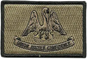 Gadsden and Culpeper Tactical State Patch - Louisiana - View Colors