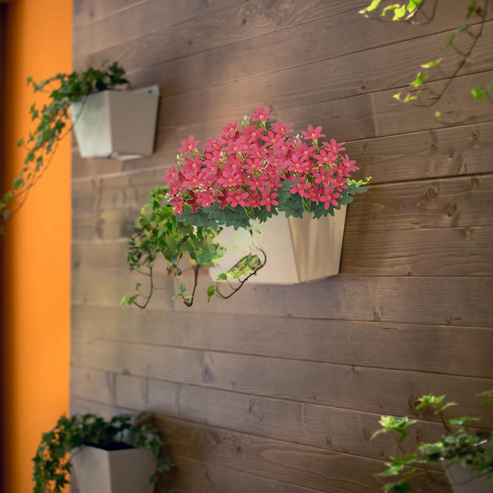 astylishome Faux Flower Stems Artificial Flowers Outdoor UV Resistant Fake Flowers No Fade Faux Plants Garden Porch Window Box Decorating 3517 - Image 4