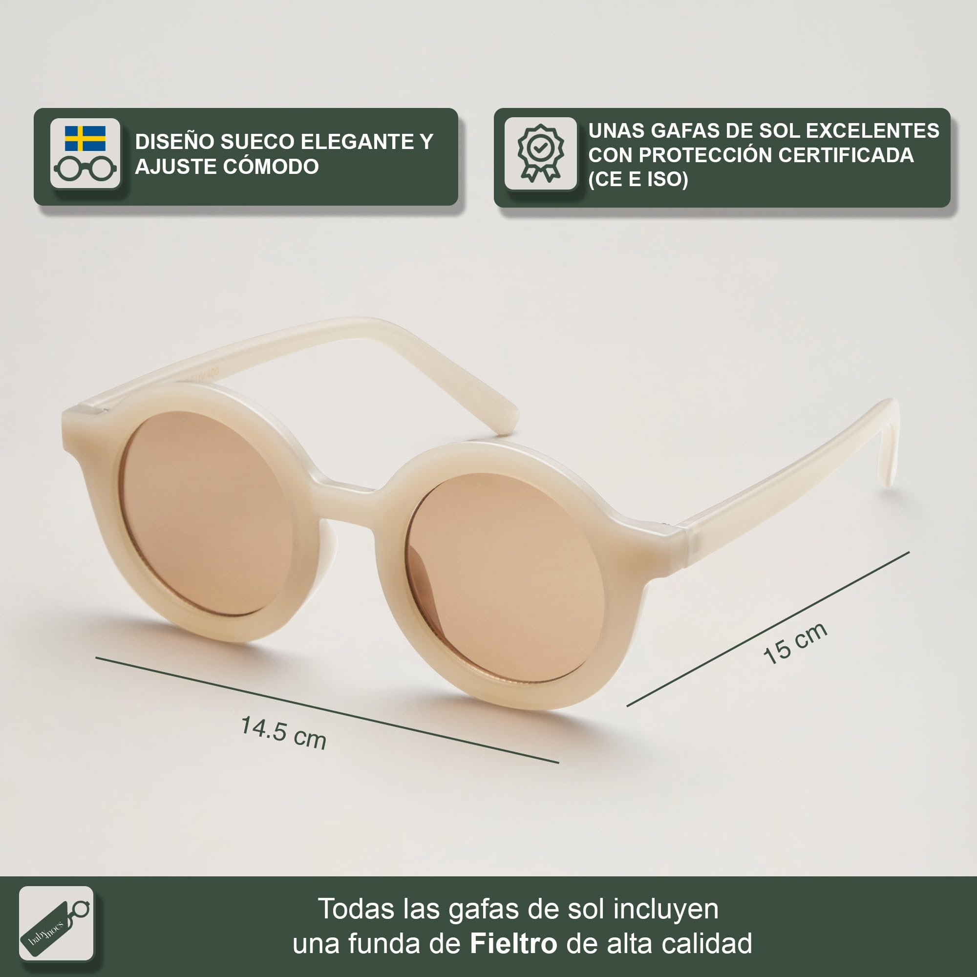 BABYMOCS Gafas de sol Signature Adult
