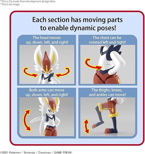 Miniatura 4 de Bandai Hobby - Pokémon - Kit de modelo Pokémon #50 Cenicienta