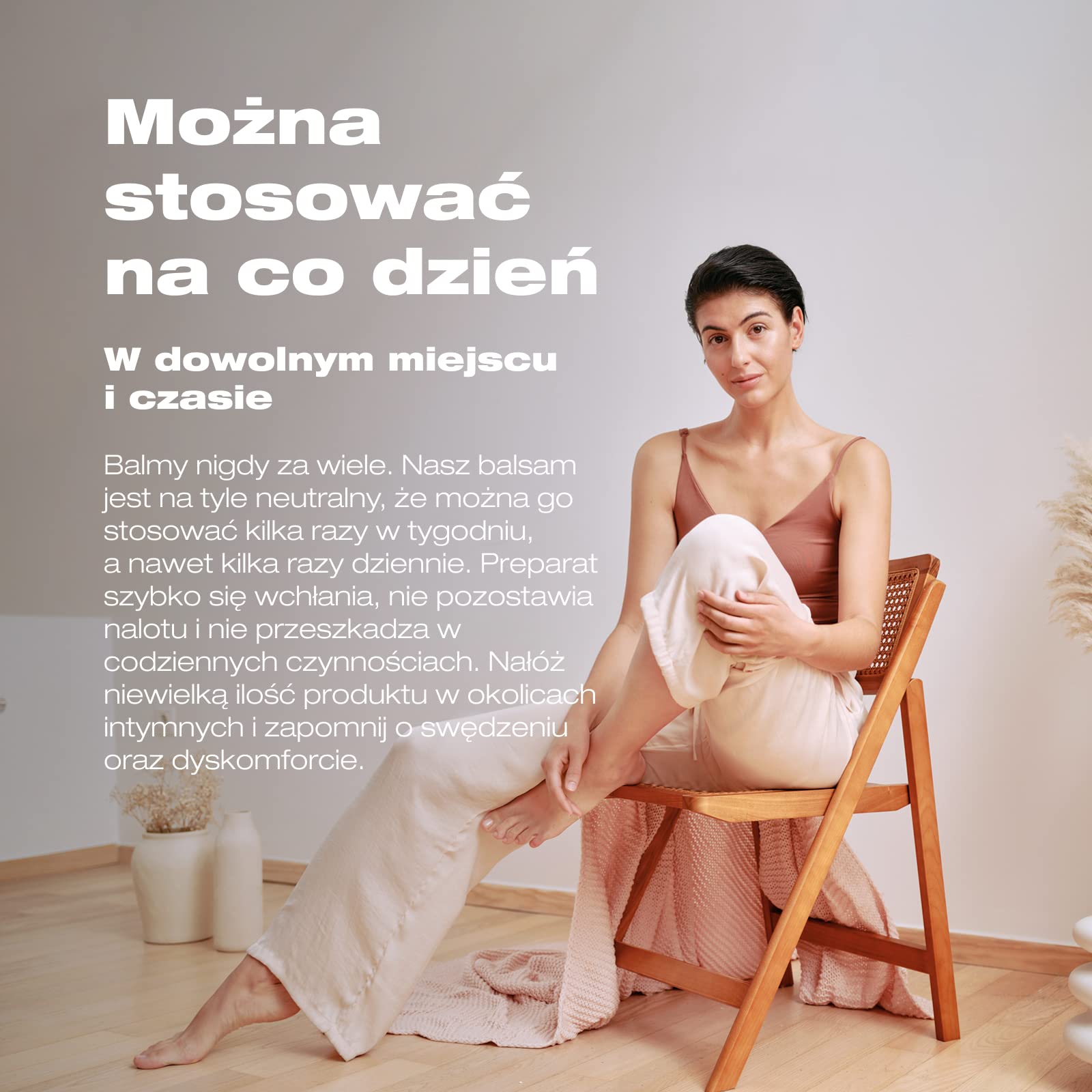 INTIMINA Balmy: krem intymny nawilżająco-łagodzący do pochwy
