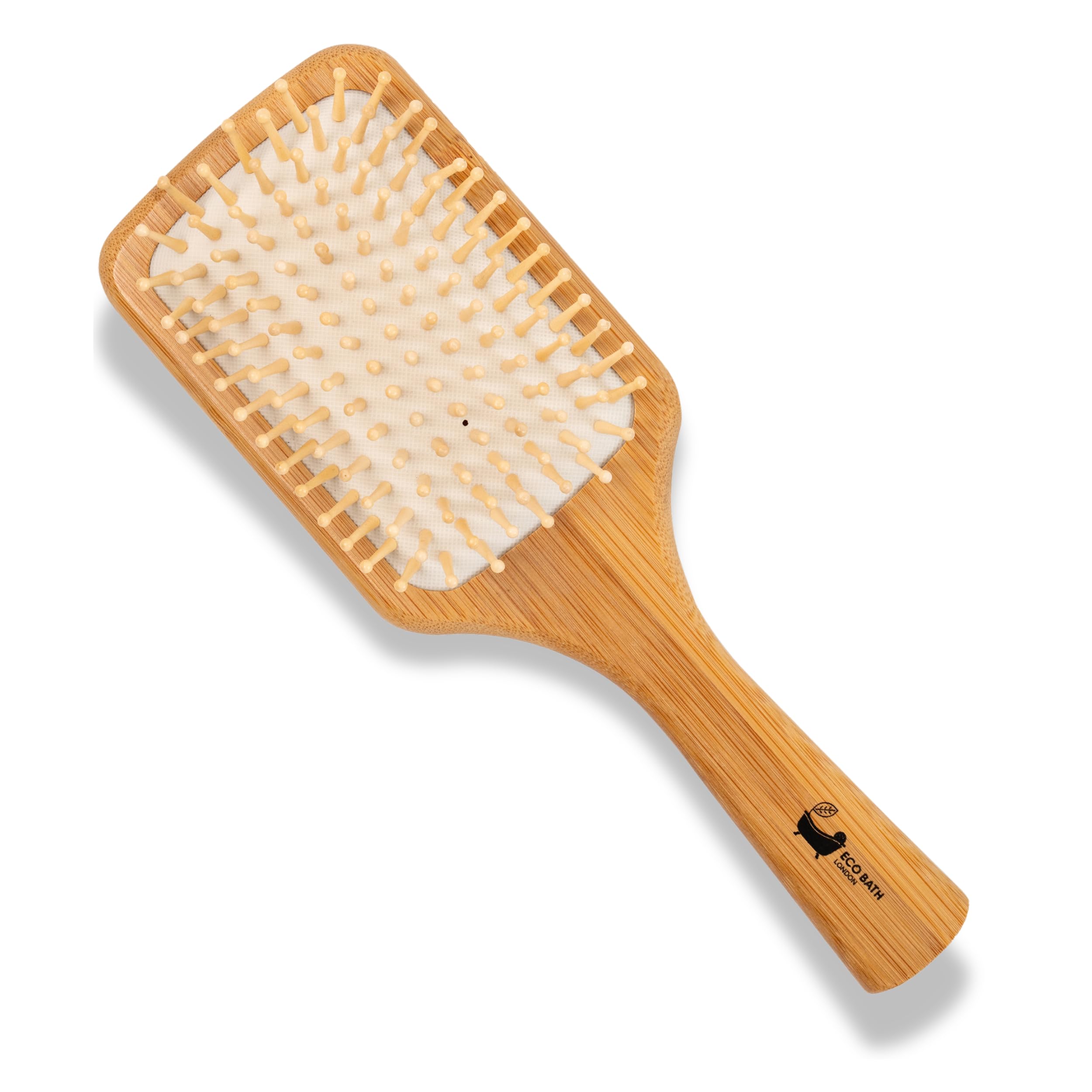 The Eco Bath Eco Bath Bamboo Hairbrush With Wooden Pins - 1 Unit