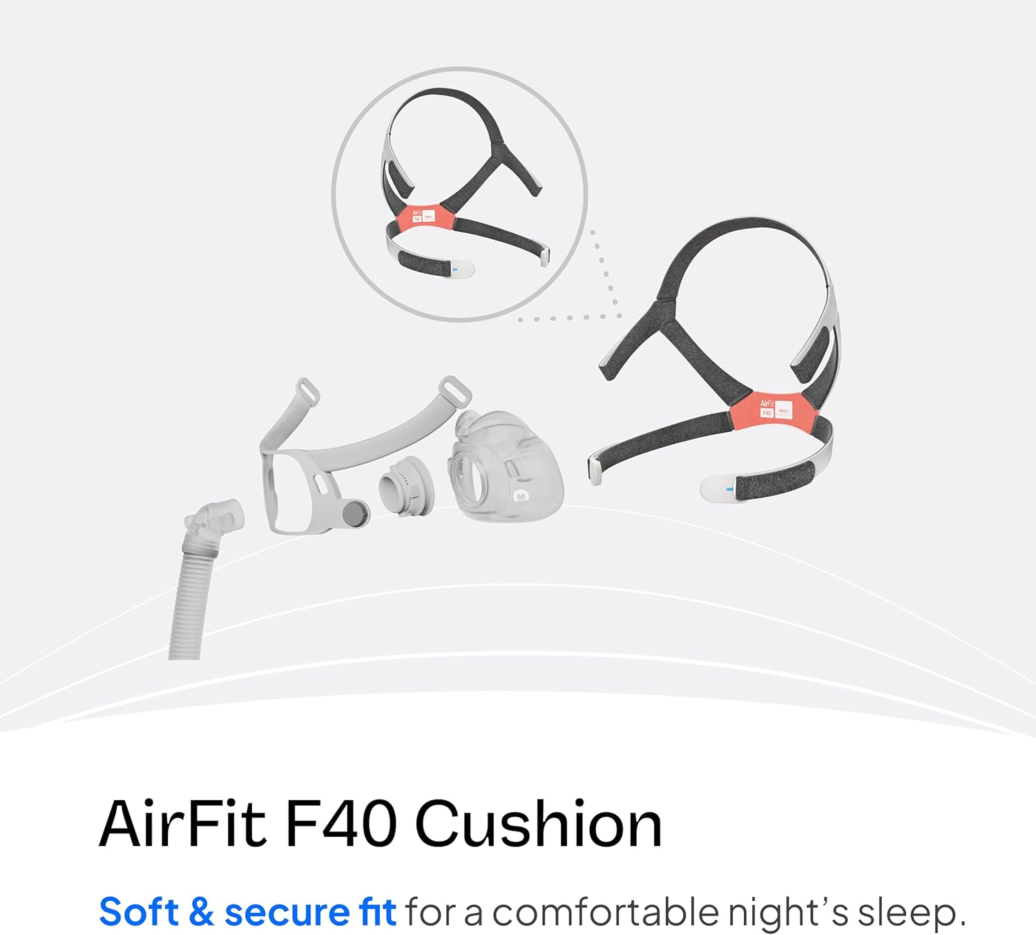 ResMed AirFit F40 Replacement Headgear - Small