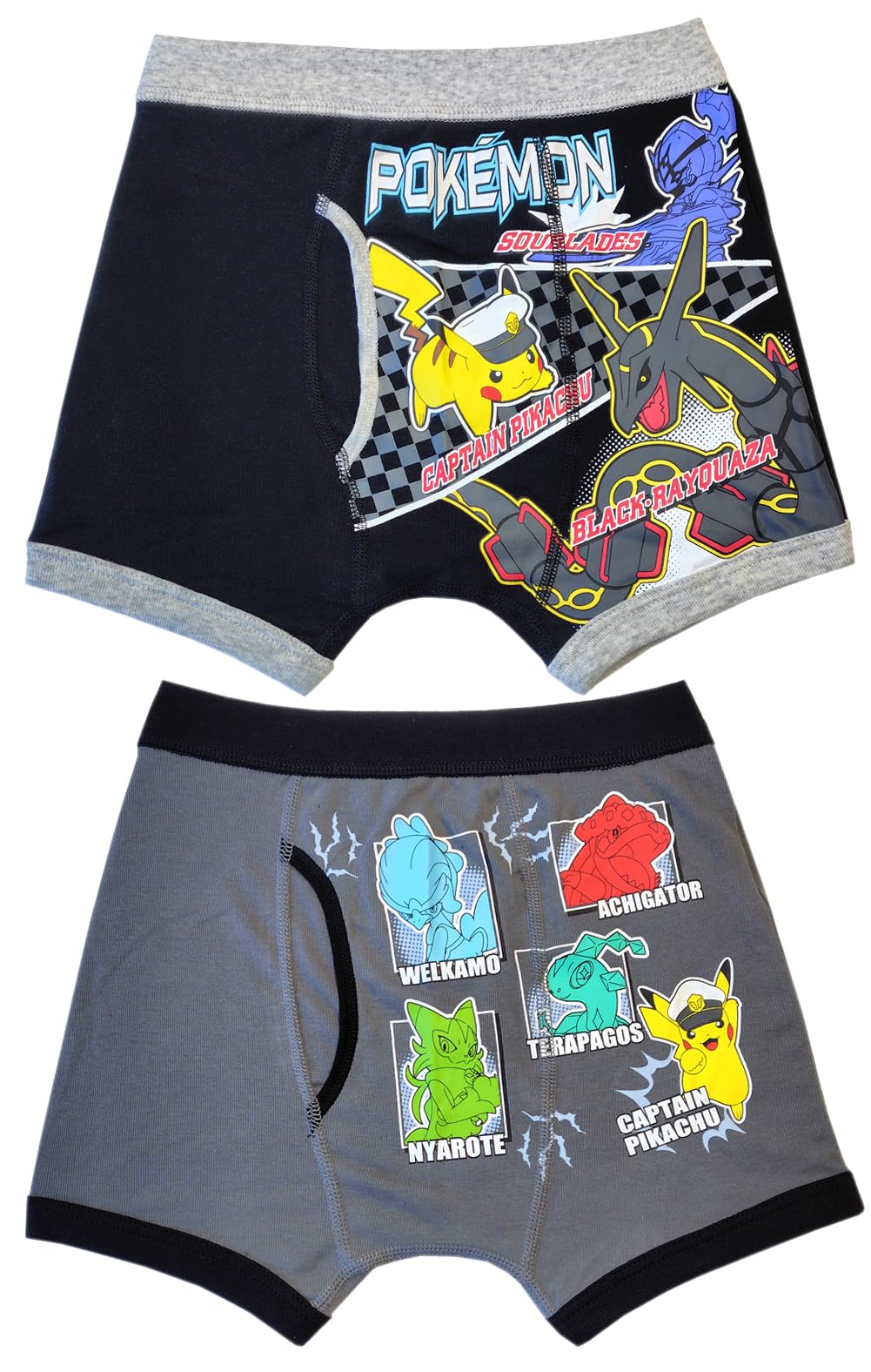 Amazon.co.jp: [ポケモン] キッズ ボクサーブリーフ 2枚組 ボクサー 