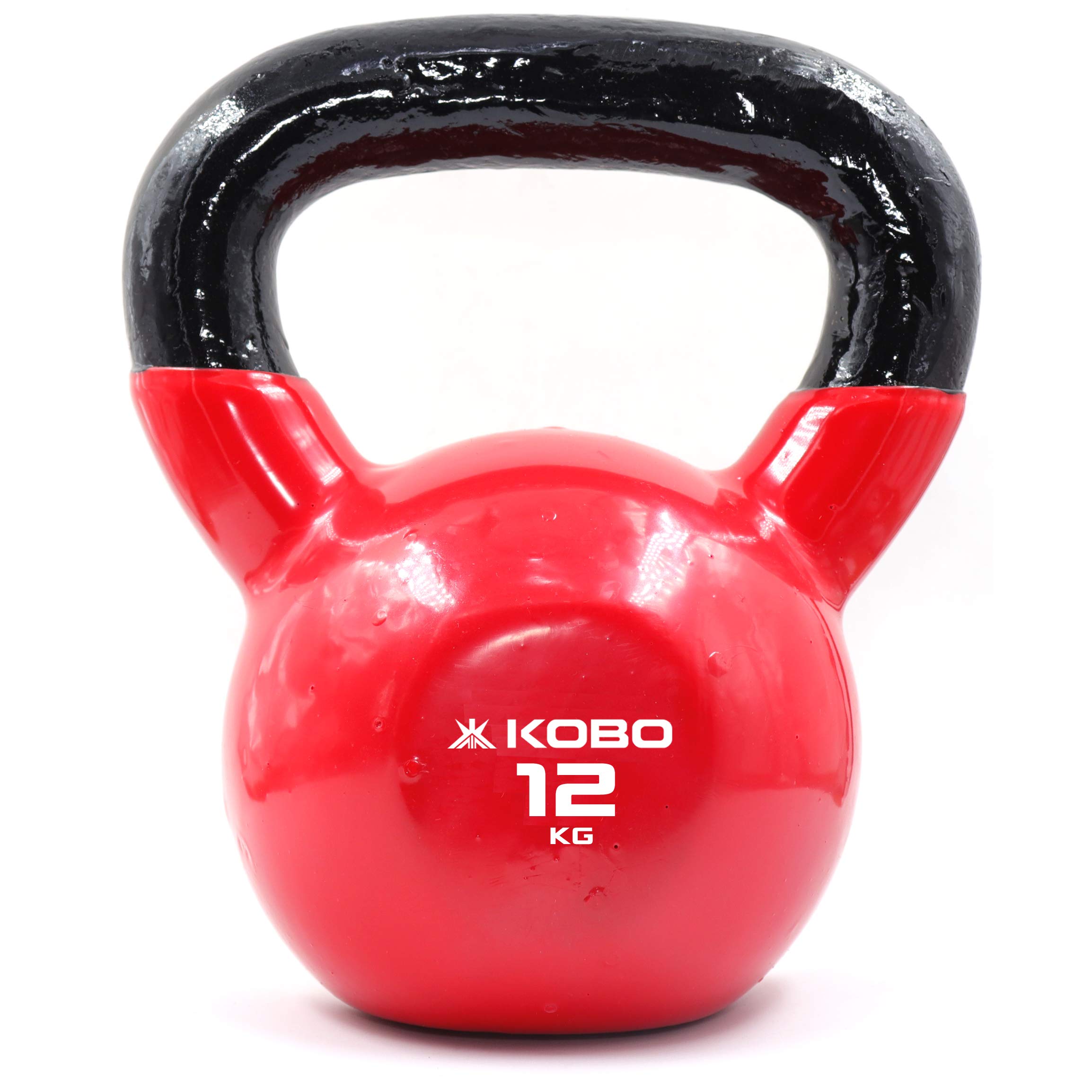 Kobo 12 Kg Vinyl Coated Cast Iron Kettlebell with Wide Handles for Cross Training, Swings, Body Workout and Muscle Exercise (Imported), 12 Kg (Orange), Wide Handle (B0833CW7H8) Amazon Price History, Amazon Price Tracker