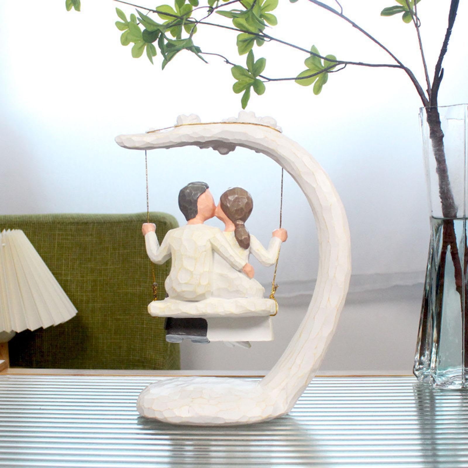 Ornamento romantico per amanti, decorazione per casa e ufficio
