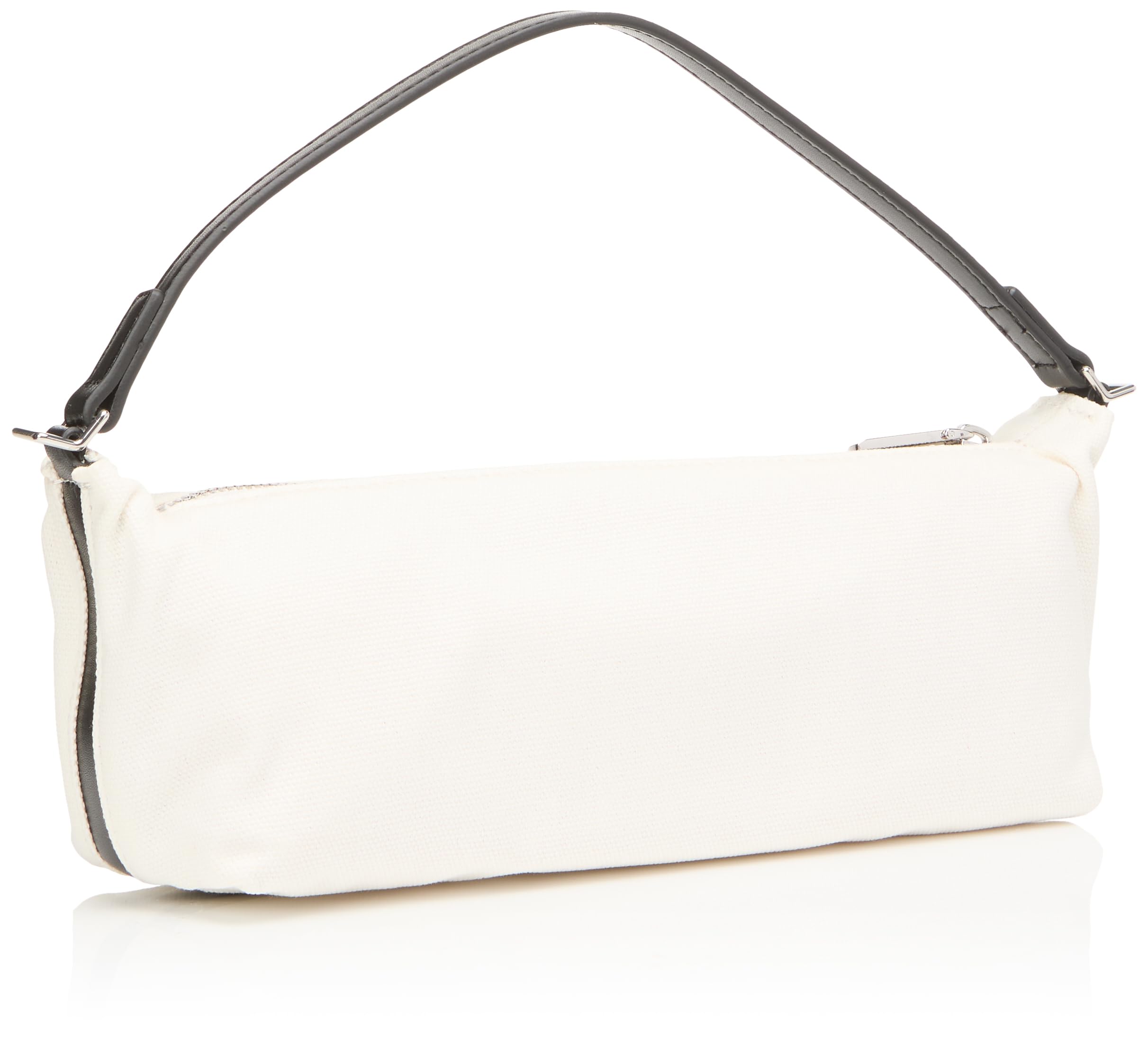 Calvin Klein Bolso crossbody Mujer Graphic Canvas pequeño, Blanco (White Canvas), Talla Única