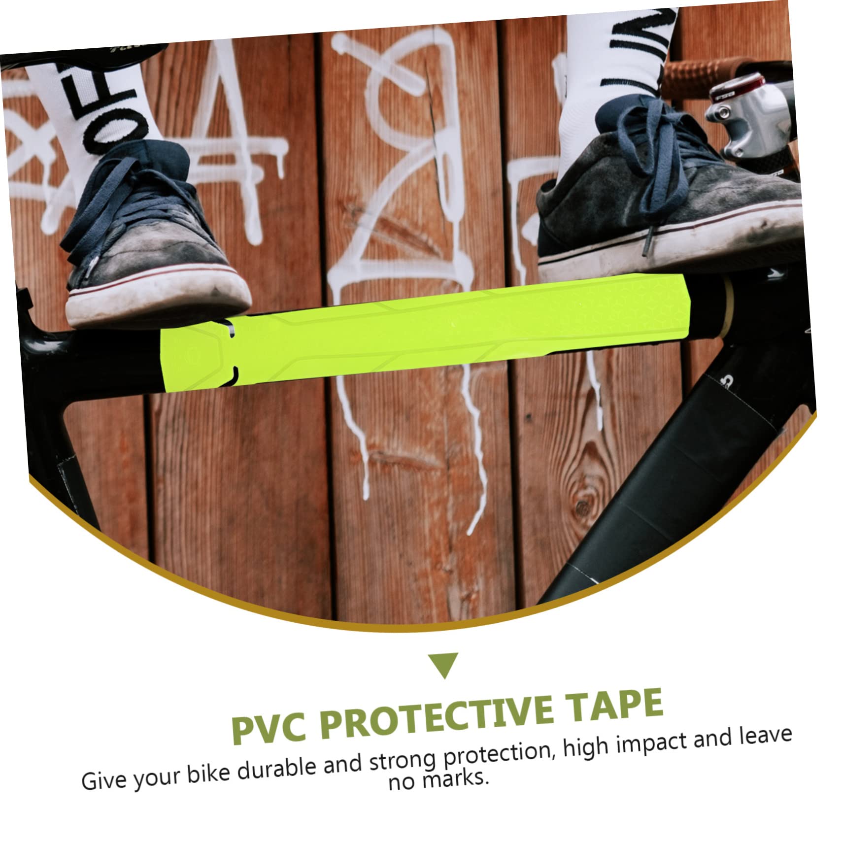 POPETPOP 2 Pièces Vélo Protecteur Ruban De Protection Cadre De Vélo Ruban Adhésif Protection De La Chaîne De Vélo Protection du Cadre De Vélo Autocollants De Vélo Cadre Garde Accessoires
