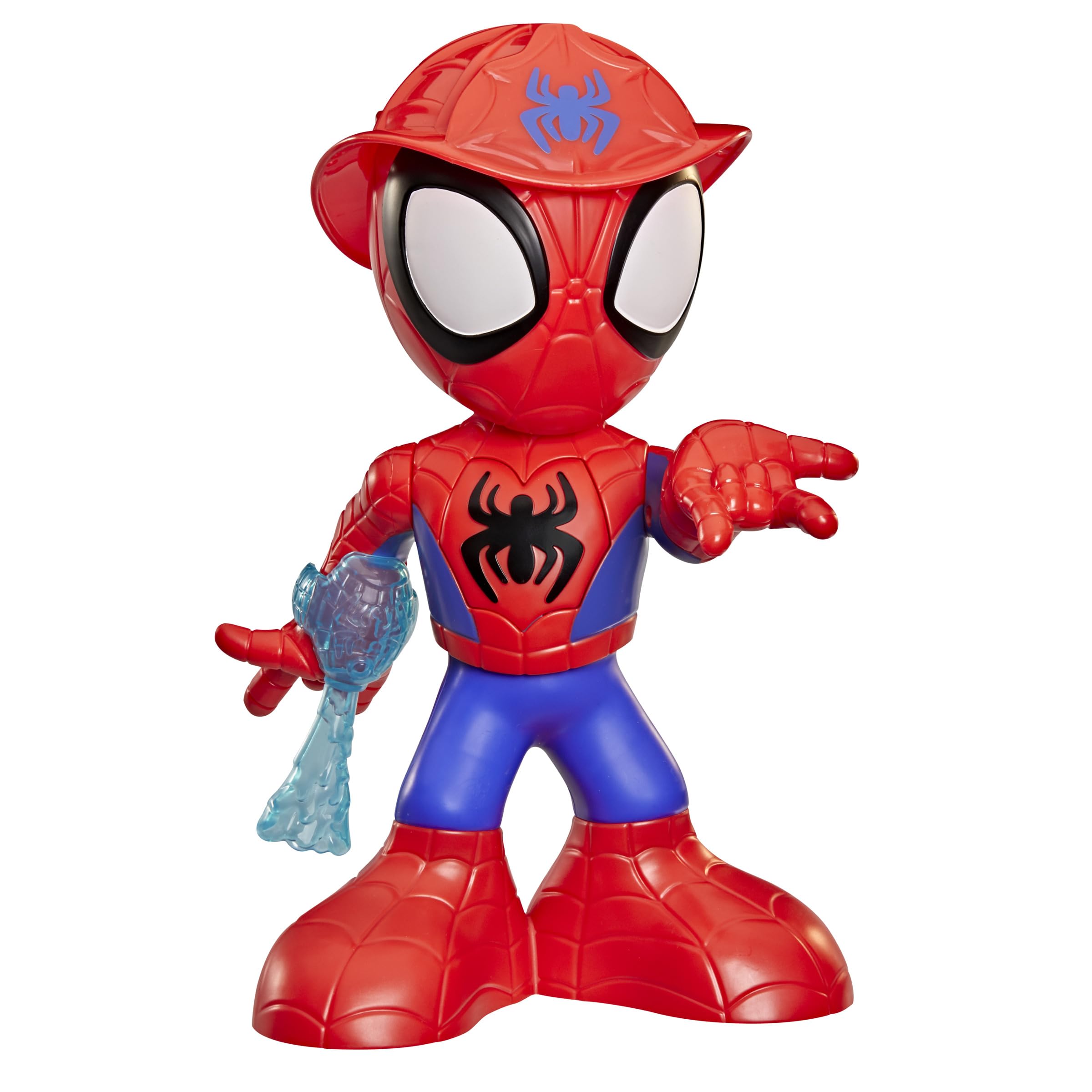 Marvel, Spidey and His Amazing Friends, Spidey Baila y Rescata, Juguete electrónico de 25 cm con Sonidos y 2 Canciones, Juguetes y Figuras de superhéroes, A Partir de 3 años - Versión en inglés
