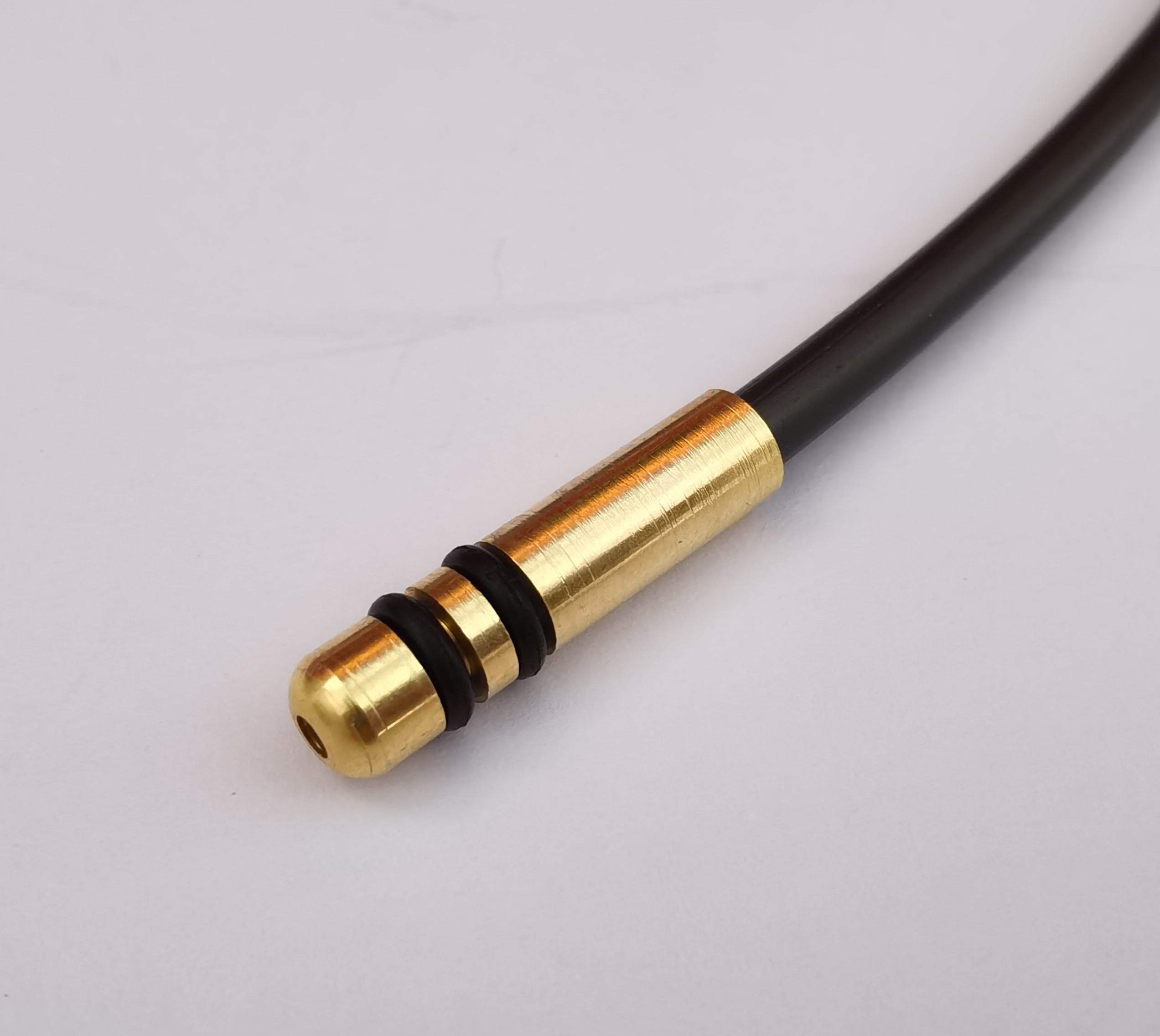 CHNSALESCOM Quick Connect Guide Wire MIG MAG PTFE Graphite Steel Liner 0.6 0.8 0.9 1.0 1.2 1.4 1.6 (Graphite,0.6-1.0mm 4 Meter)