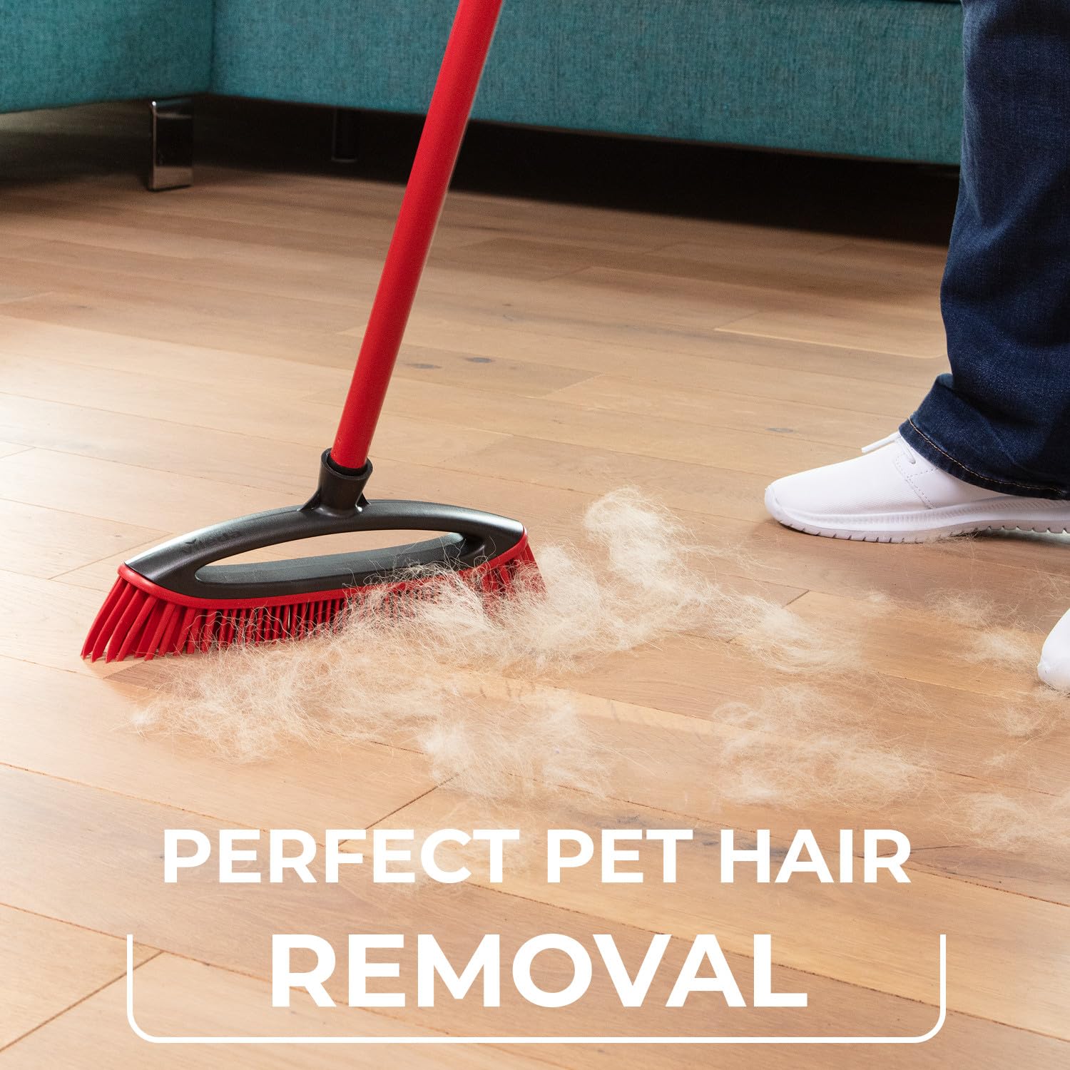 Vileda Pet Pro Szczotka do Zamiatania Sierści i Włosów Always Clean