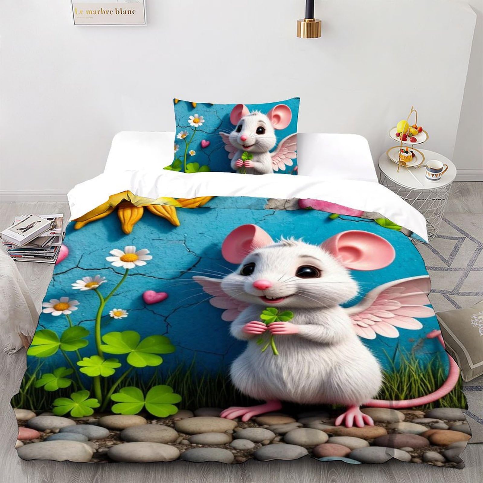 Parure de lit animaux imprimé 3D pour créer une chambre d'enfant ludique et magique