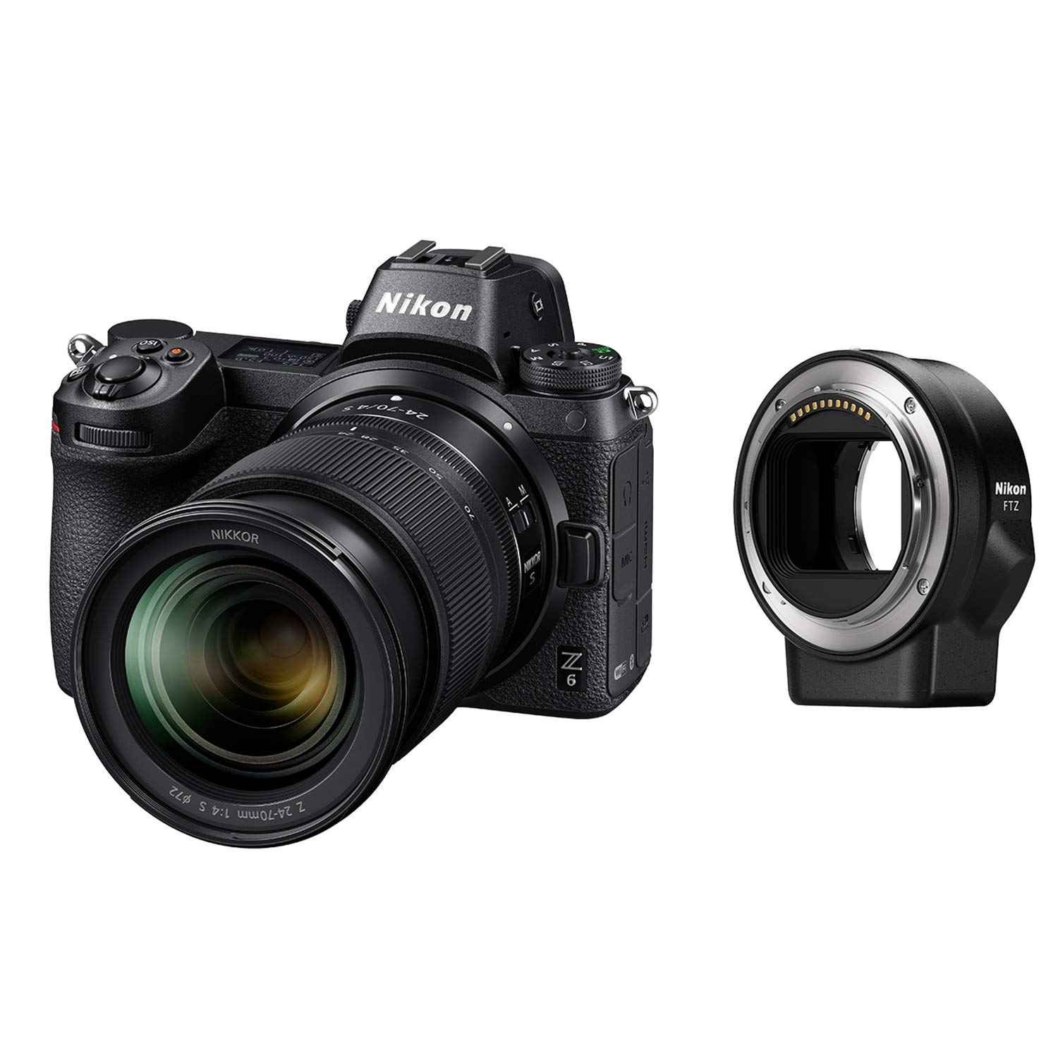 NikonZ6 with 24-70mm + FTZ Mount Adapter Kit Bundle Kit