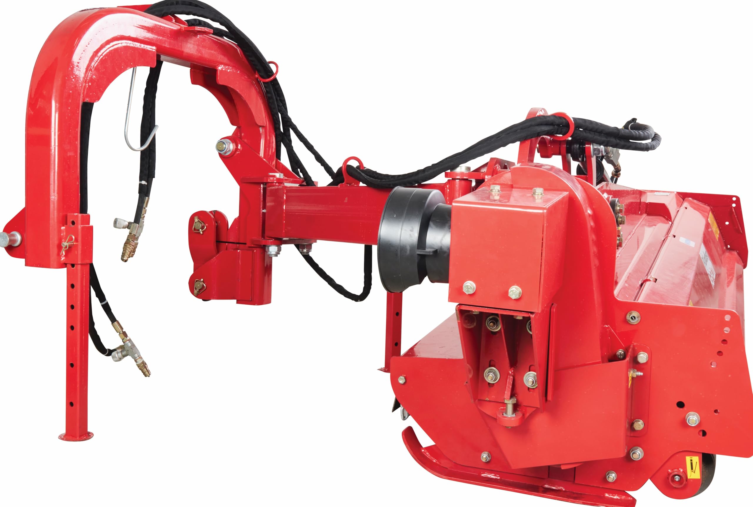 P. Lindberg Böschungsmulcher 220cm mit Ausleger - Schlegelmulcher Mähwerk mit verstellbaren Schwenkwinkel für Traktor Schlepper 80 PS inkl. Zapfwelle AGF220