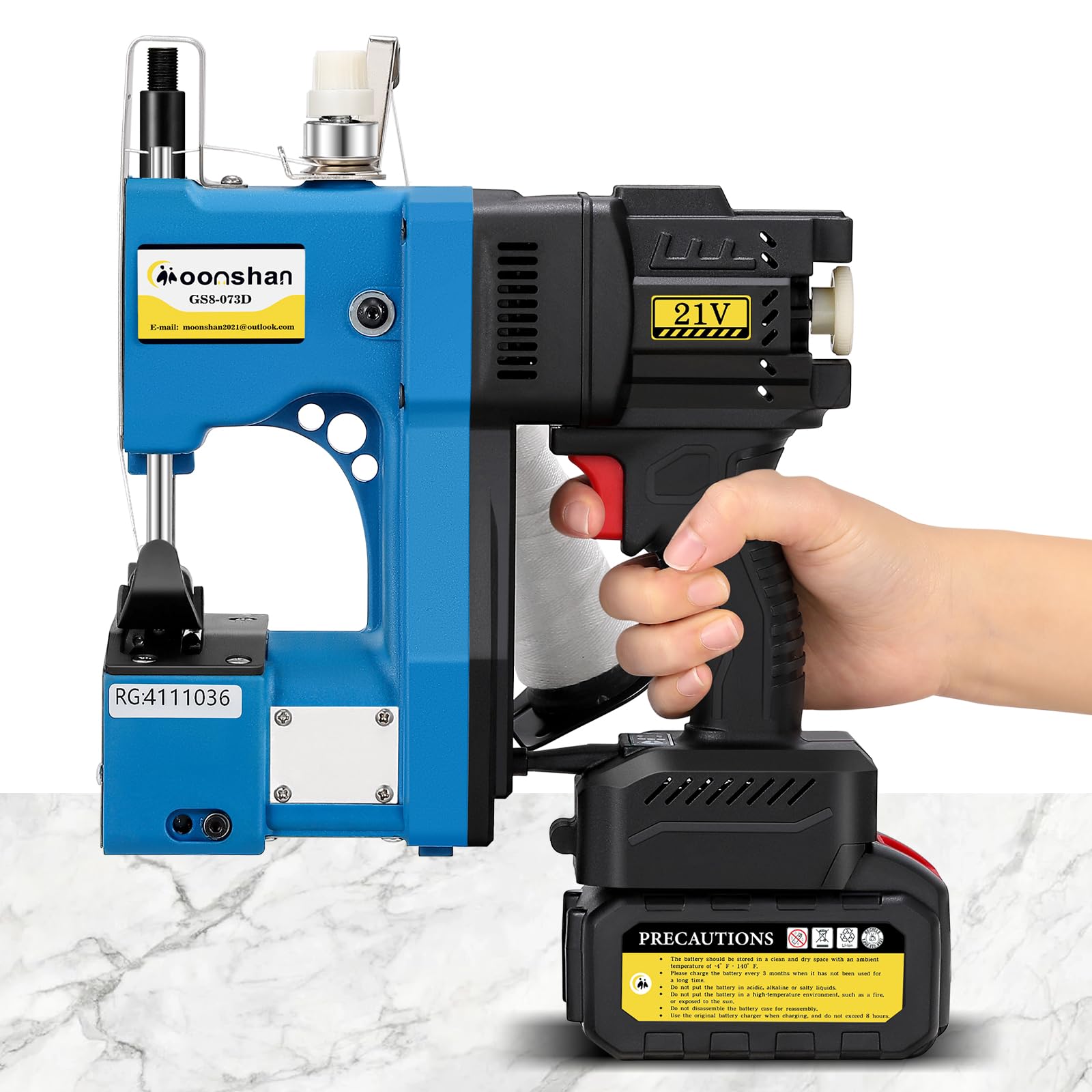 ハヨン ꕤ*.゜ Amazon.com: Moonshan Cordless Bag Closer Machine, Adjustable Speed