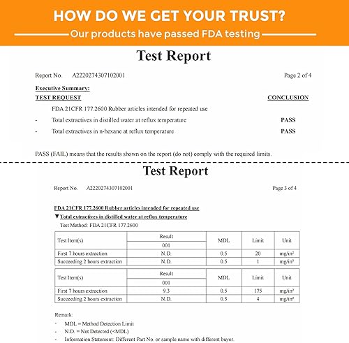 Miniatura 8 de Forros de silicona para freidora de aire, cuadrados de 8 pulgadas, 4 a 7 cuartos de galón, grado alimenticio, reutilizables, resistentes al calor,
