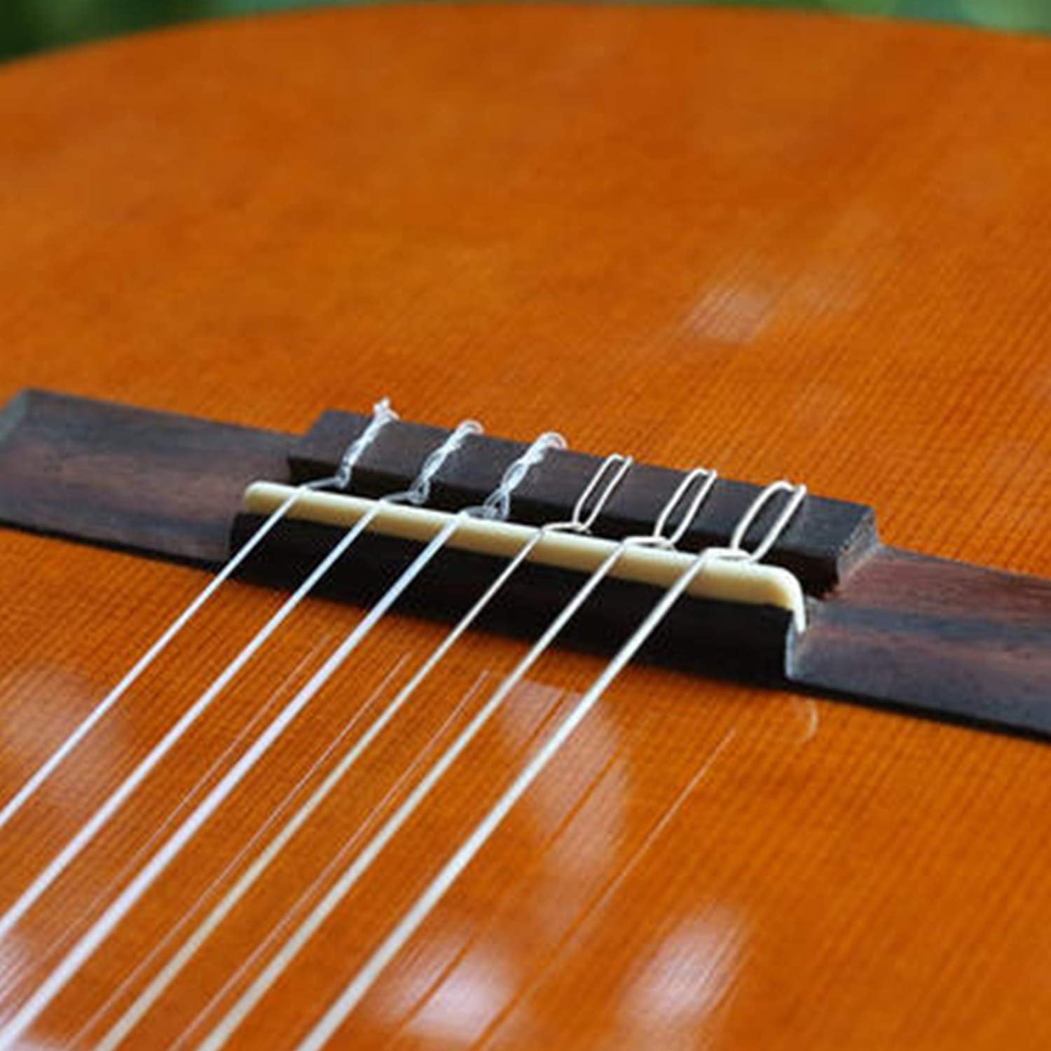 Buy Miwayer 6 String Classical Guitar Bone Bridge Saddle and Nut Made of Real Bone (Classical