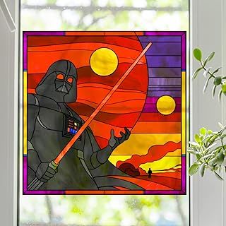 SW Vader Stained Glass Window Film (24