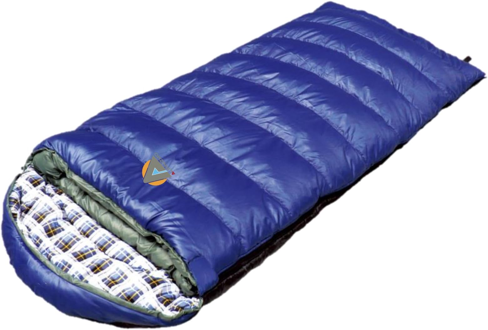 Kodiak 20 Sleeping Bag with Free Compression Sack, Blue, Over Size