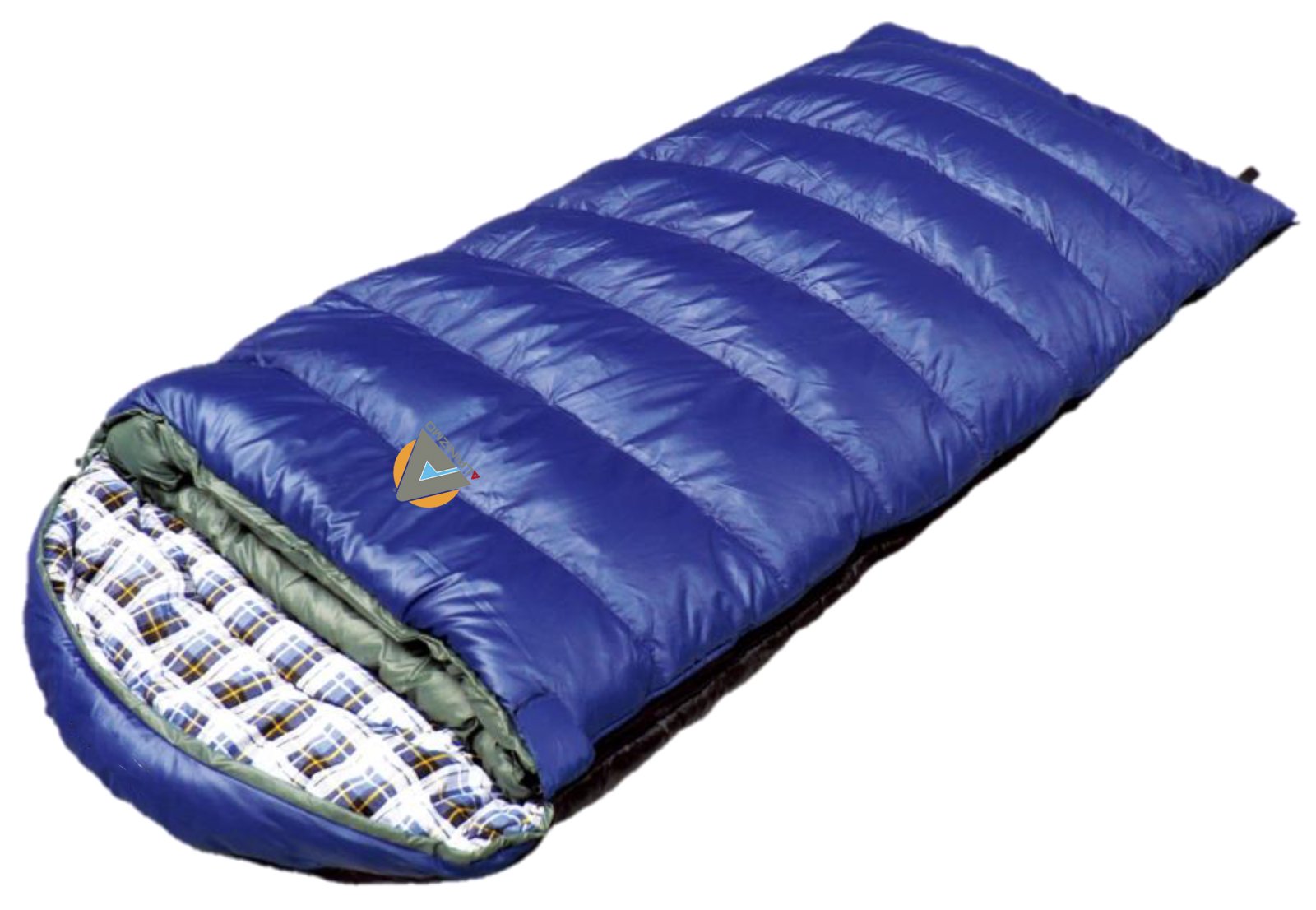 High Peak USA Alpinizmo Kodiak 20 Sleeping Bag with Free Compression Sack, Blue, Over Size