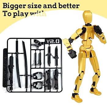Amazon.com: T13 Action Figure Titan 13 Robot Action Figure